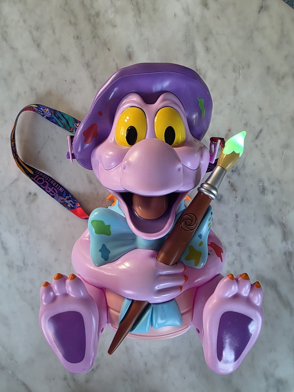 Disney Purple Artist Figment Festival Of The Arts Popcorn Bucket
